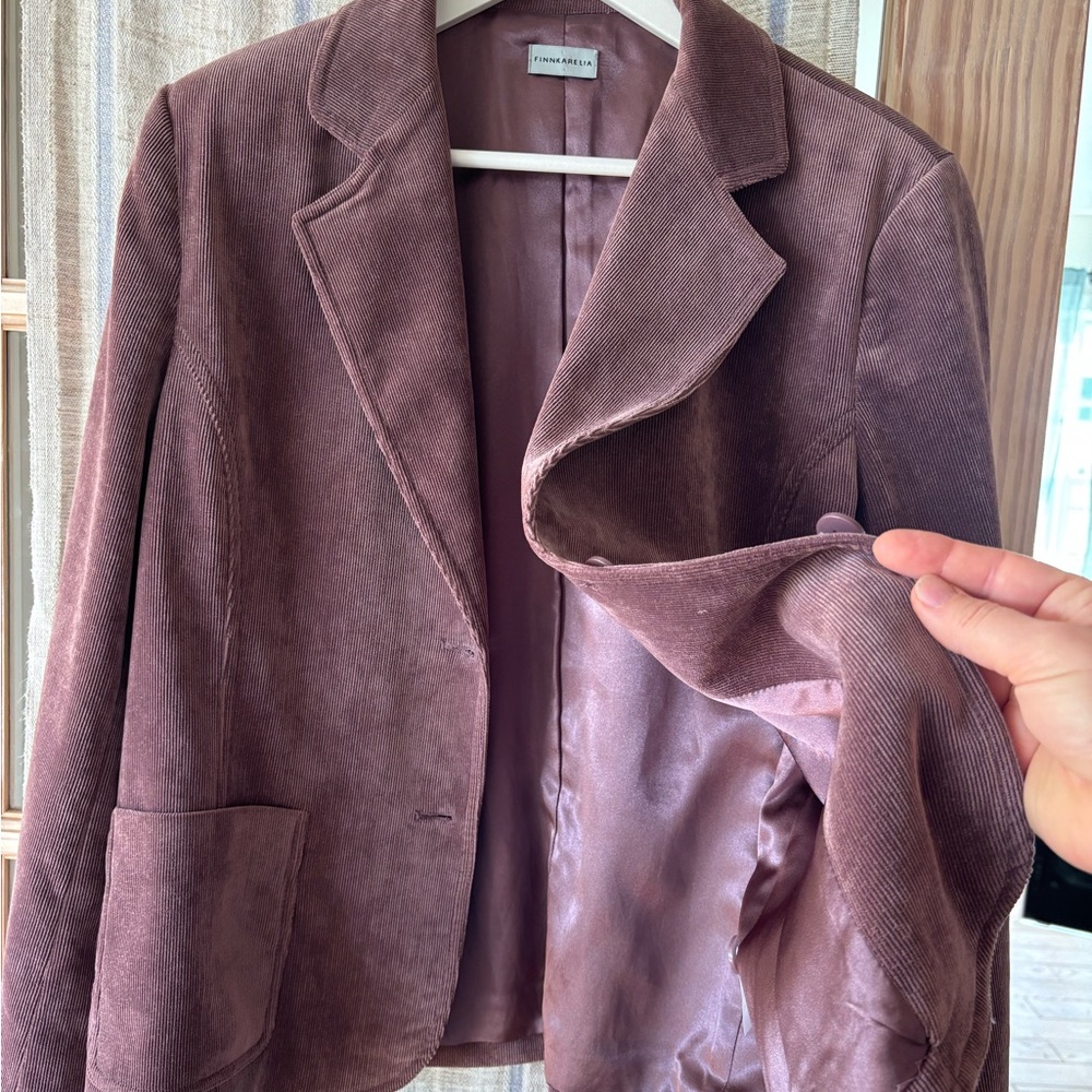Women's Corduroy Blazer Jacket